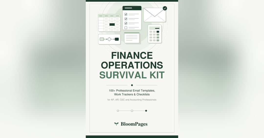 Finance Operations Survival Kit