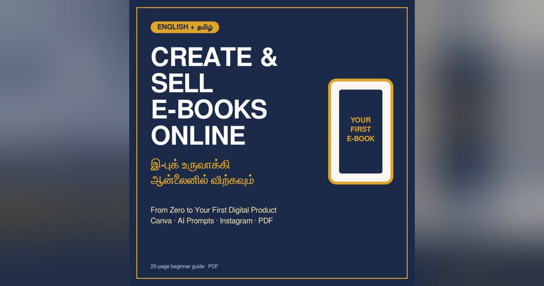How to Create and Sell E-Book Online
