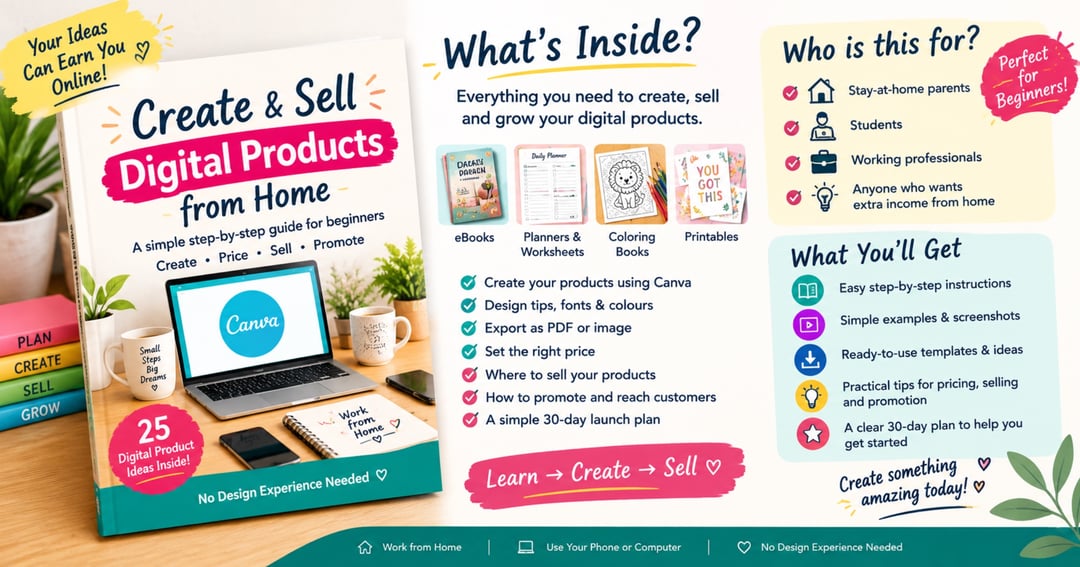 25 Digital Products to Create & Sell, image 2