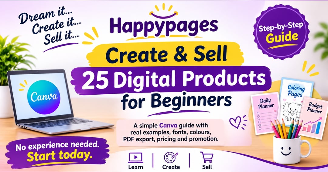 25 Digital Products to Create & Sell