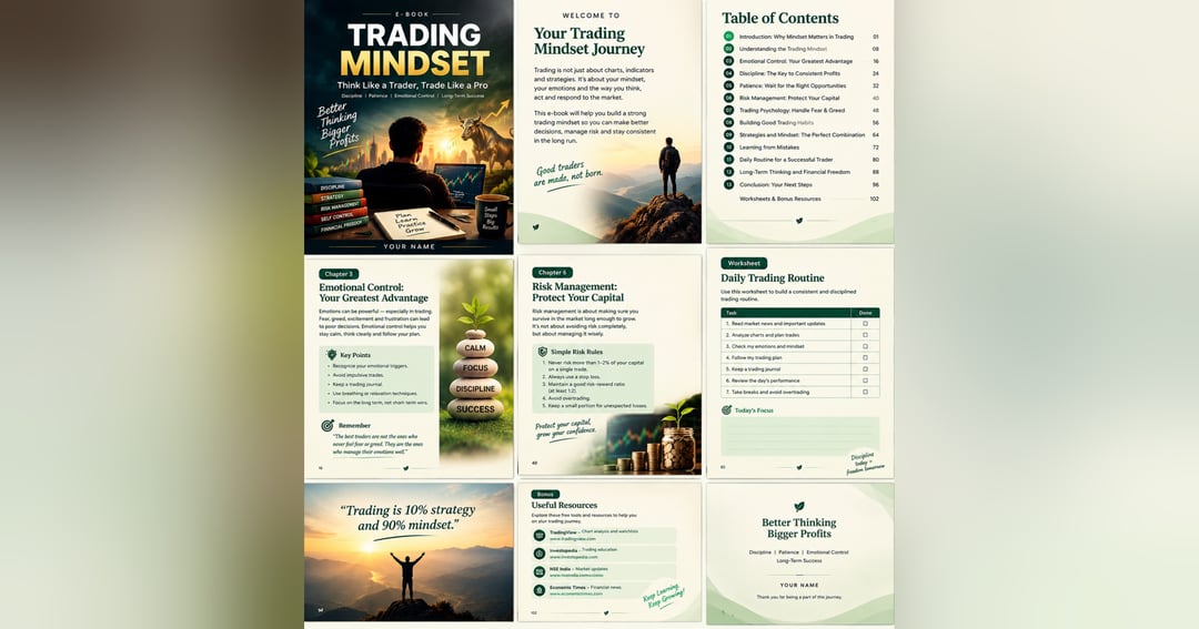 The Trader’s Mindset: A Practical Guide to Trading Psychology, Risk Management, and Consistency, image 2
