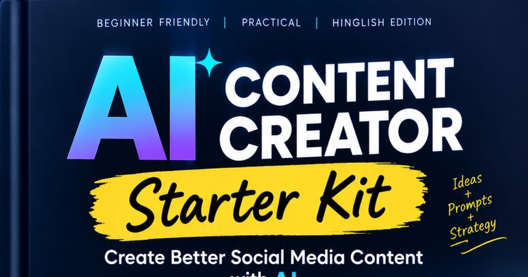 AI Content Creator Starter Kit: In hinglish lenguage