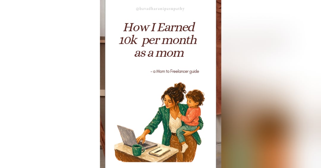How i Earned 10k per month as a Mom