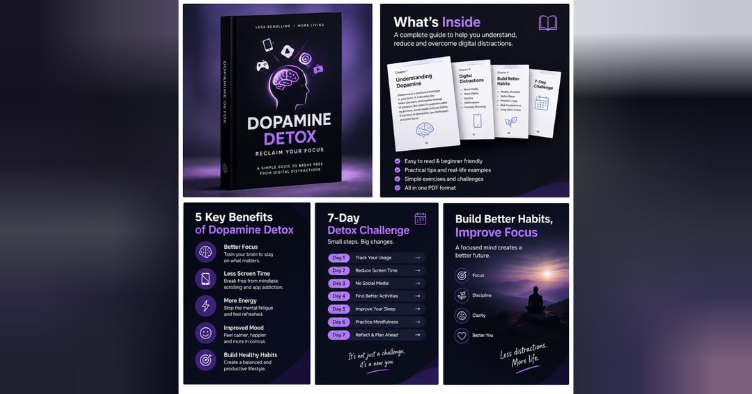Dopamine Detox – Reclaim Your Foc, image 2