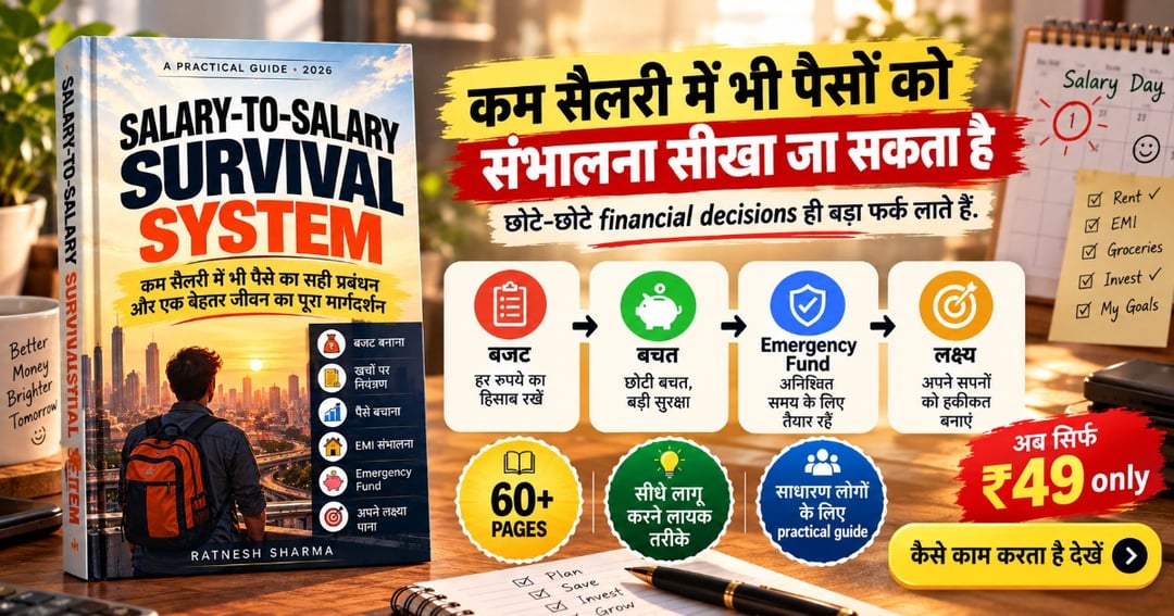 Salary-to-Salary Survival System | Practical Guide to Take Control of Your Money, image 2