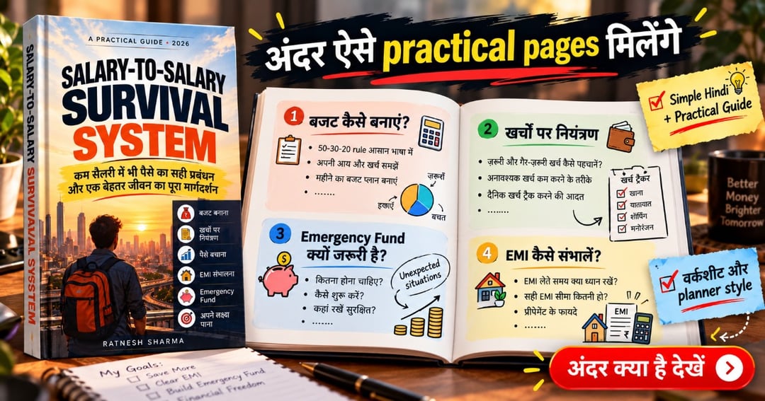 Salary-to-Salary Survival System | Practical Guide to Take Control of Your Money, image 4