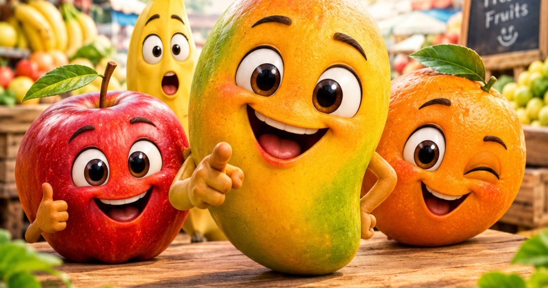 1000 Ready-to-Use AI Fruit Video Prompts for Shorts & Reels, image 2