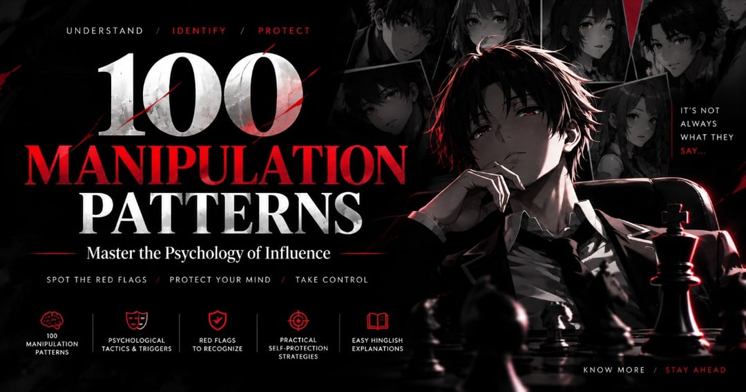 100 Manipulation Patterns: Master the Psychology of Influence