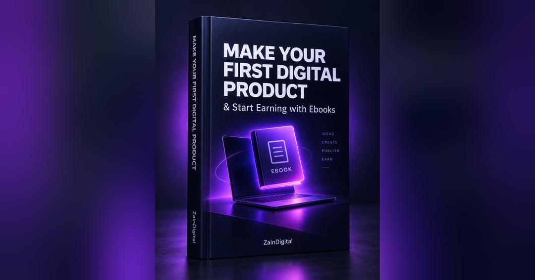 Make Your First Digital Product & Start Earning with Ebooks