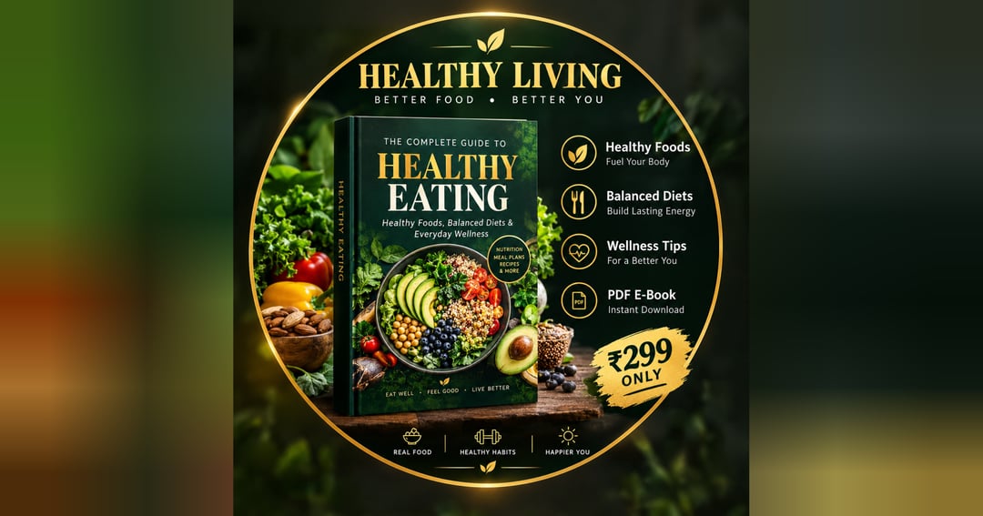 🌿 Healthy Living | Nutrition & Wellness   📚 Simple guides to healthy eating   🥗 Balanced meals • Healthy foods • Everyday habits   ✨ Helping you make informed food choices   📘 Discover our Healthy Eating e-book below!, image 2