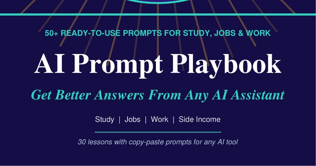 AI Prompt Playbook: Get Better Answers From Any AI Assistant, image 2
