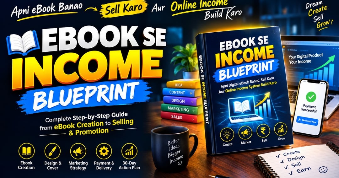 Ebook Se Income Blueprint – Premium Hinglish Guide