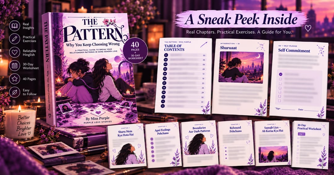 The Pattern – A Relationship Self-Reflection Guide for Women | Same-Gender Love & 30-Day Workbook
