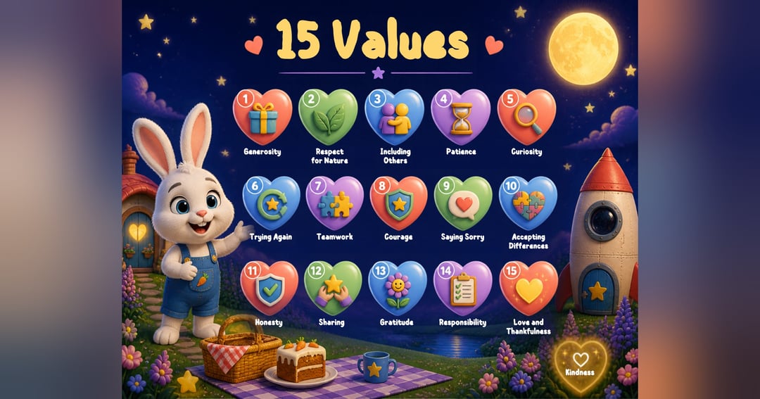 Bo and Friends: 15 Little Values, Big Hearts colouring Book, image 5