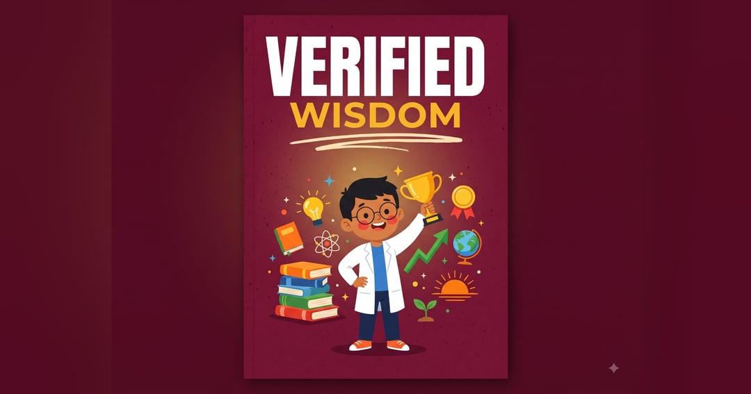 Verified Wisdom: सच्ची कहानियाँ, पक्की रिसर्च और 100 छोटे एक्शन (The Ultimate 100-Chapter Daily Growth ebook)