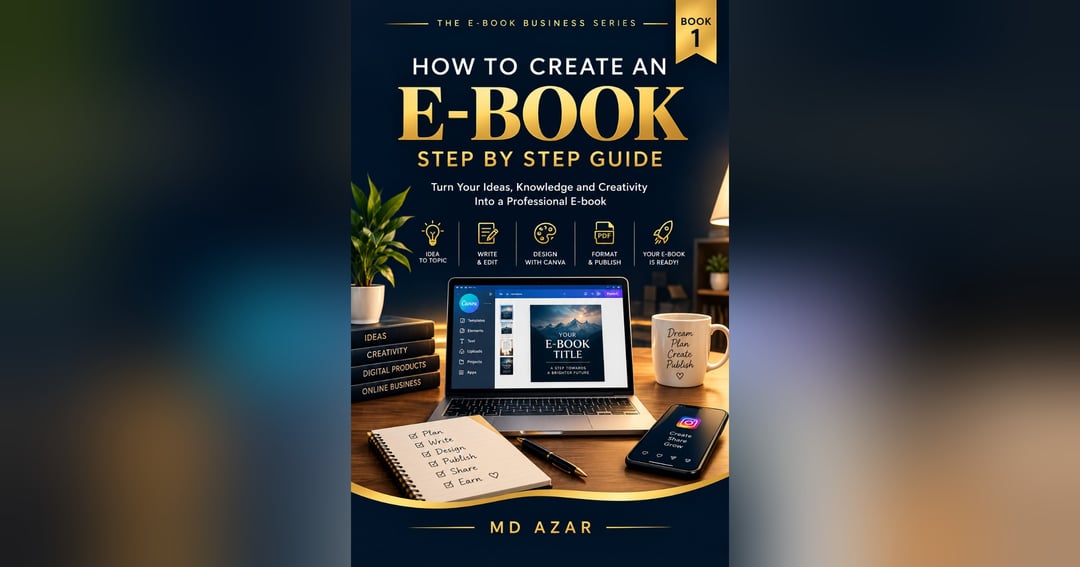 Your First E-Book: A Beginner’s Guide to Creating, Designing, Publishing  Your First Digital Book.(BASIC)