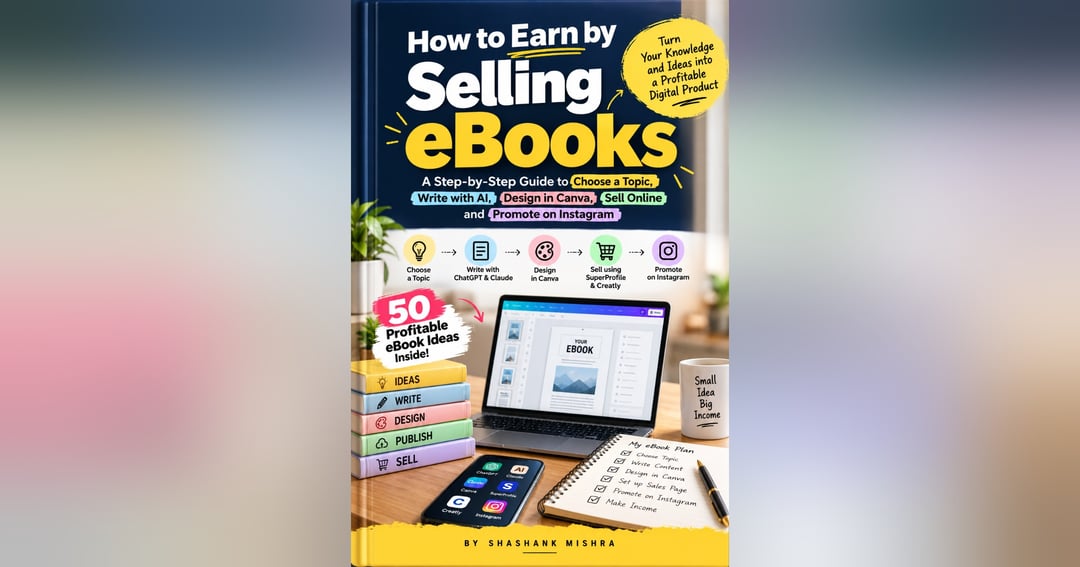 How To Earn Money By Selling E-Books?