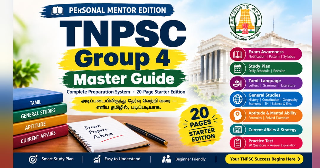 TNPSC GROUP 4 MASTER GUIDE 2027