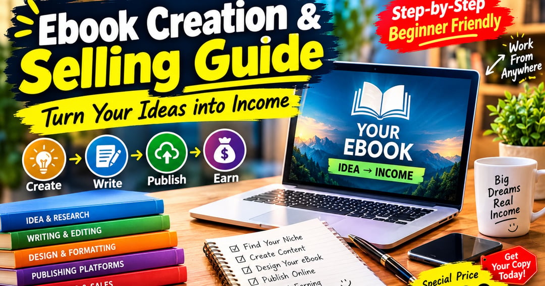 Ebook creation & selling guide