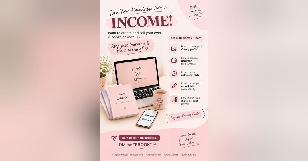 ✨ How to Create & Sell Your Own E-book Online | Beginner-Friendly Guide 📚💸