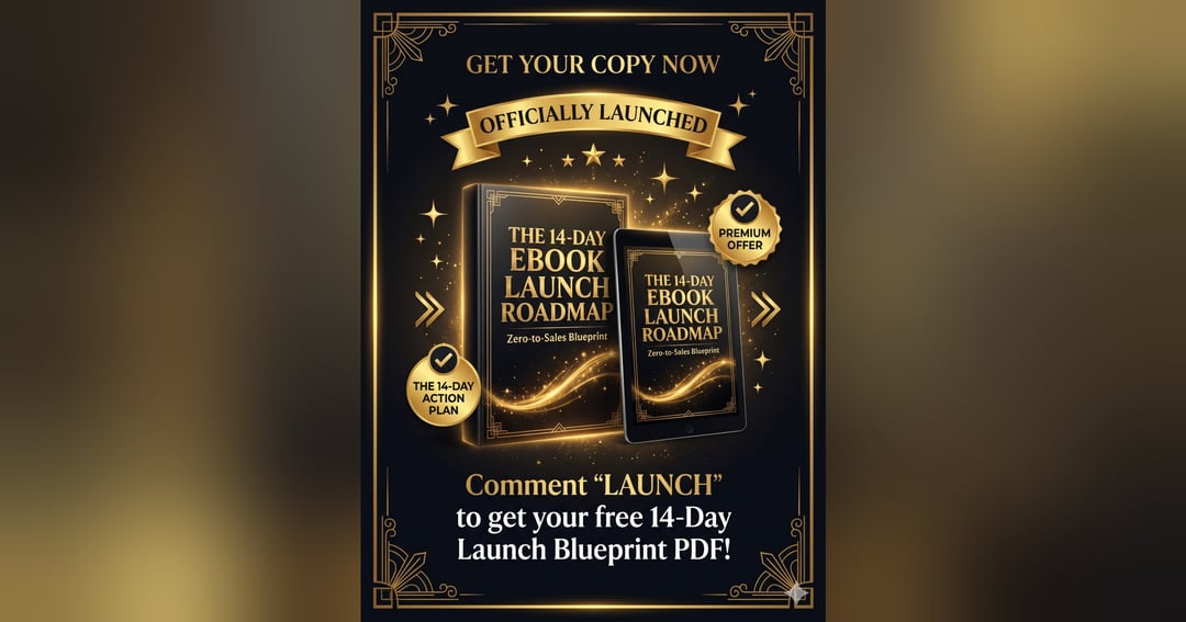 The 14-Day Zero-to-Sales Ebook Launch Blueprint π