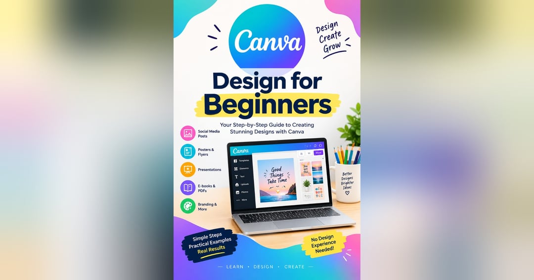Canva Design for Beginners: A Complete Guide to Creating Professional Designs and Earning Online