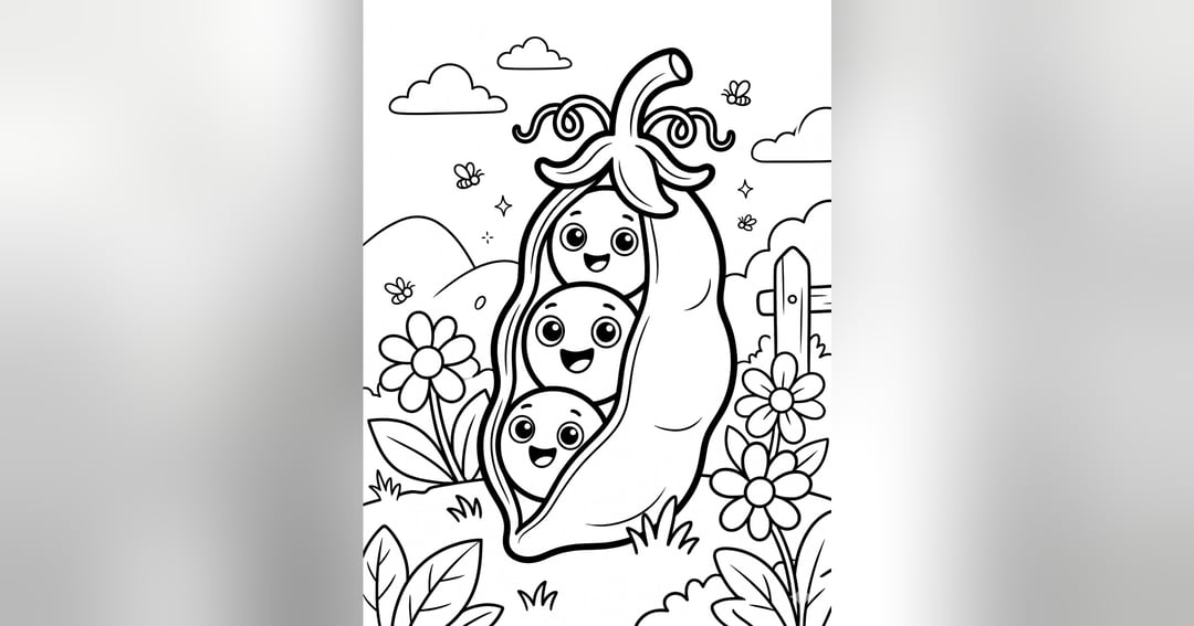 π₯ Veggie Friends Coloring Book 20 Cute Vegetable Characters to Color! ποΈ, image 2