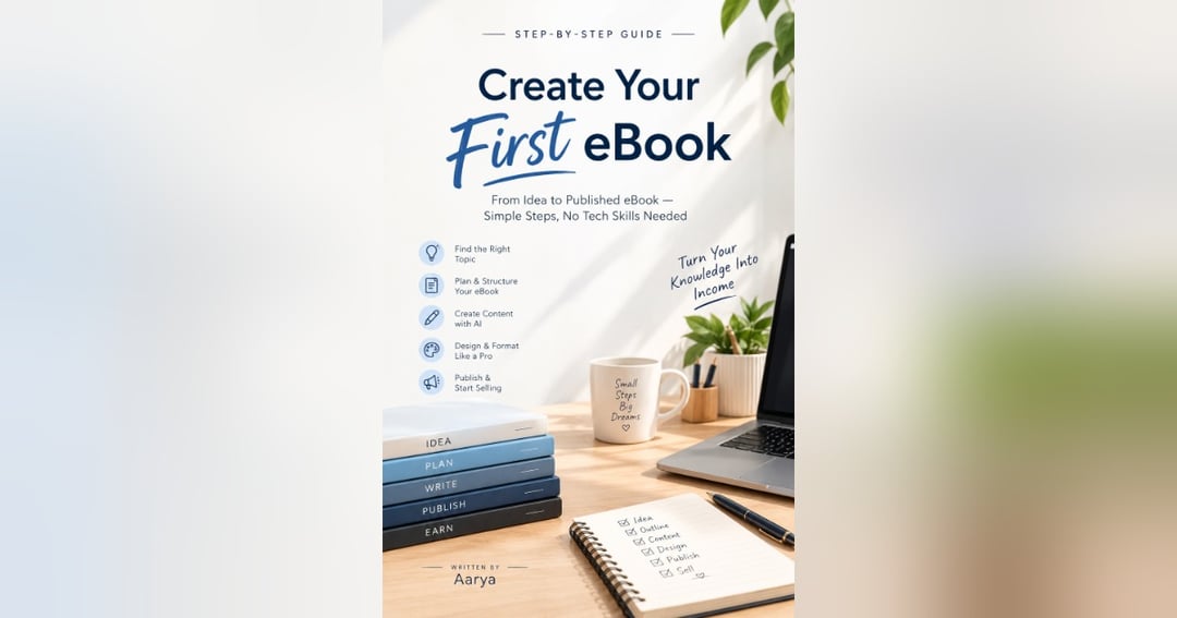 Create Your First E-book, image 2