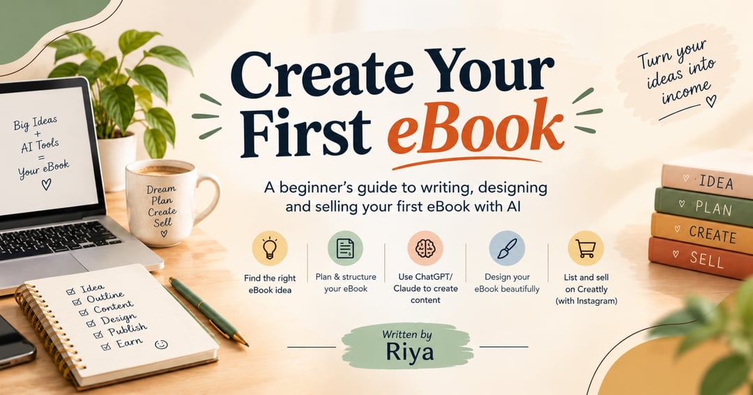 Create Your First E-book