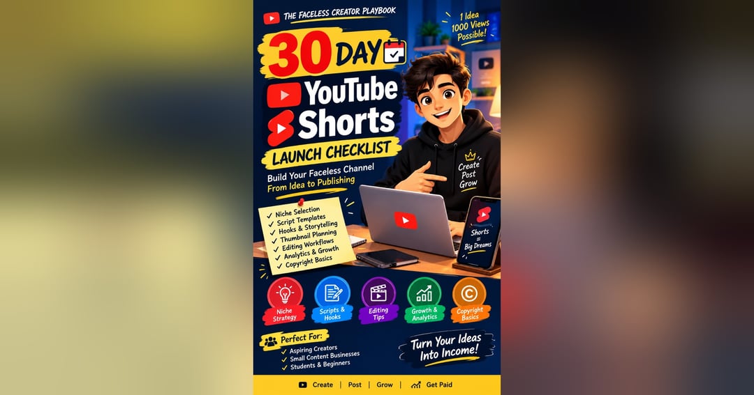 30-Day YouTube Shorts Launch Checklist