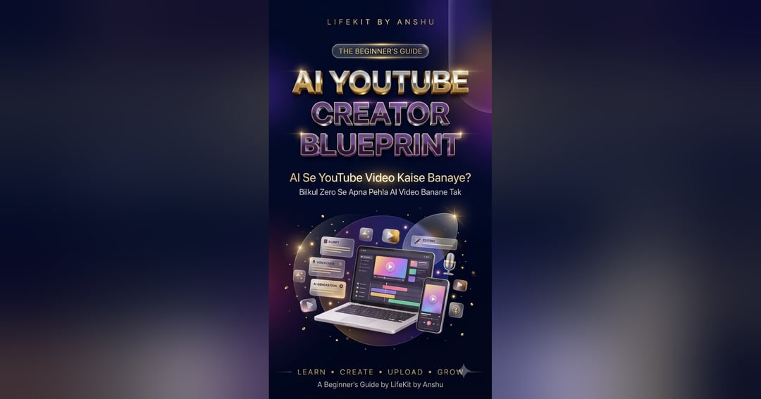 Ai se YouTube video banana sikhe 0 se Sare prompts and everything in 1 pdf