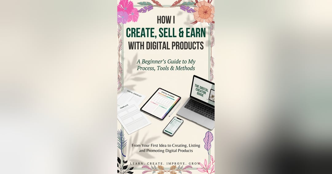📘 Title: How I Create, Sell & Earn — The Blueprint 💸✨