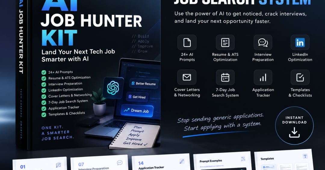 AI Job Hunter Kit — AI-Powered Resume, Interview & Job Search System