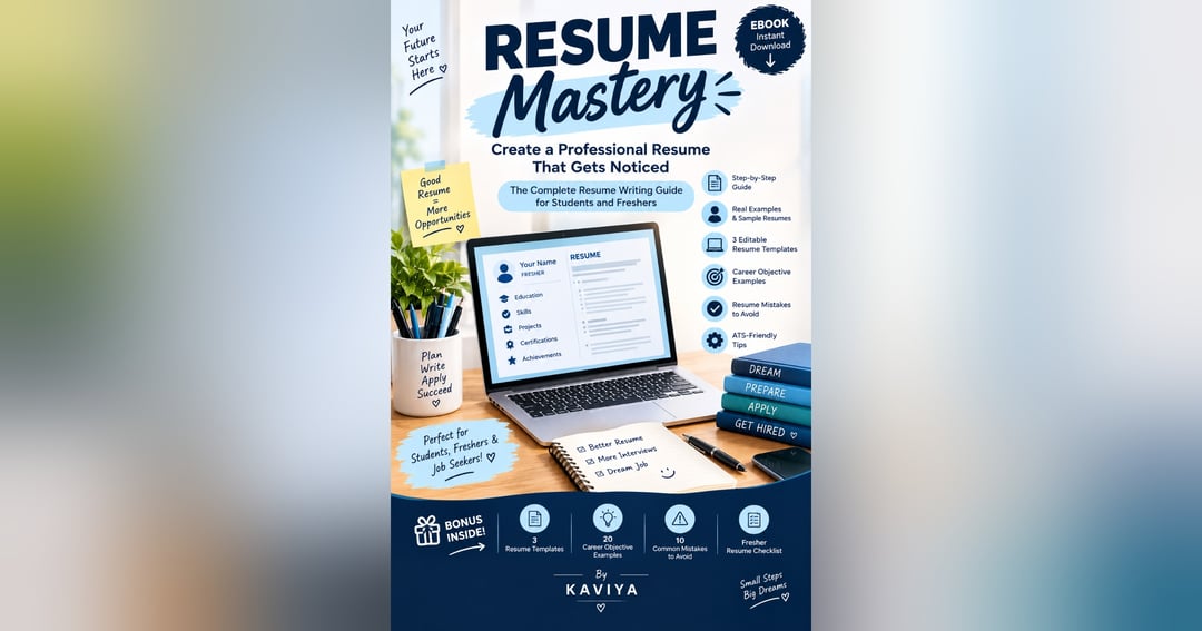 Create a Professional Resume That Gets Noticed