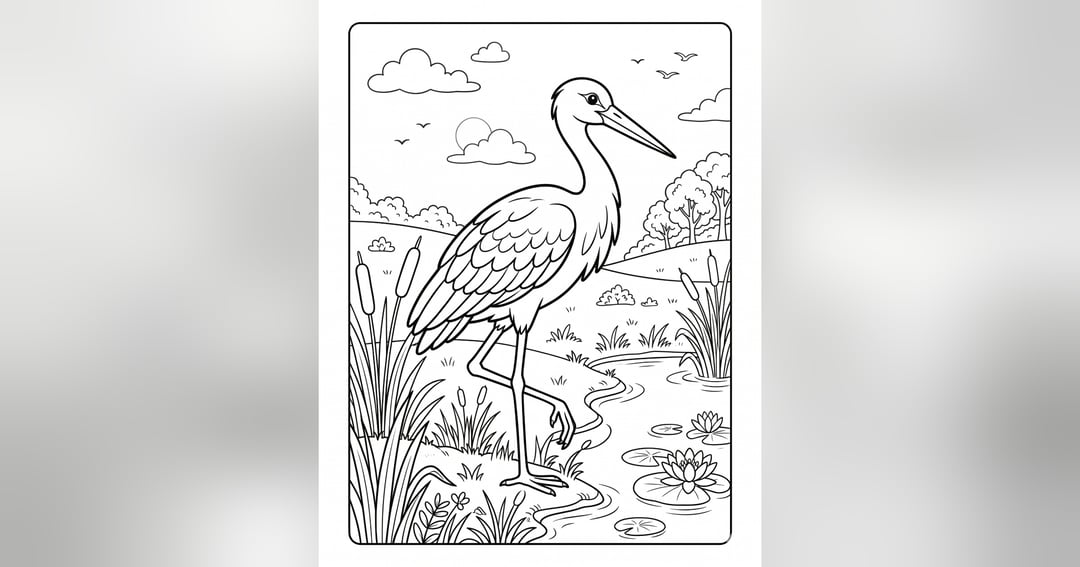 Birds Coloring Book for Kids, image 3