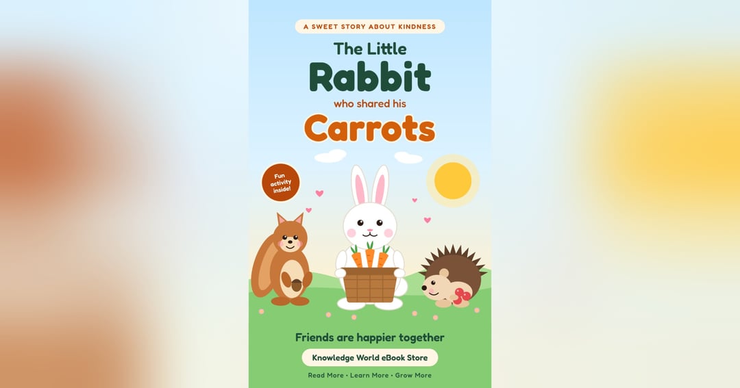 The little rabbit who shared his carrots