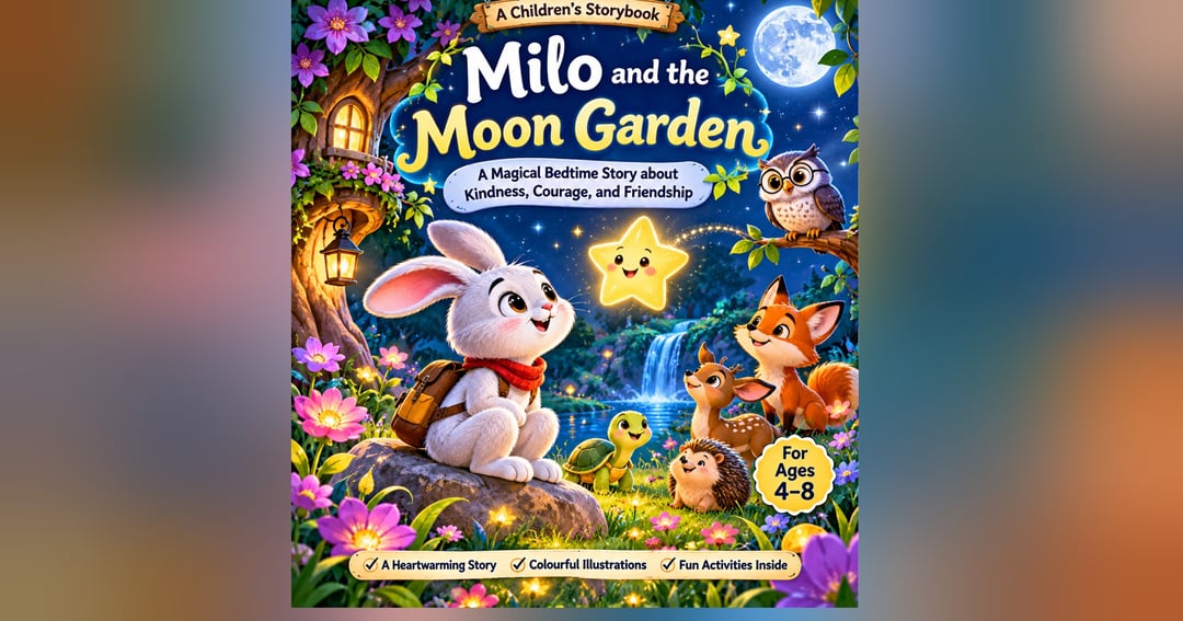 Milo and the moon garden