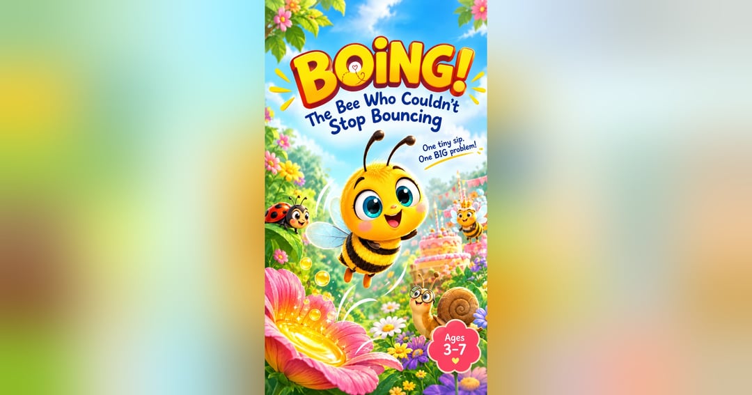 BOING! The Bee Who Couldn't Stop Bouncing, image 2