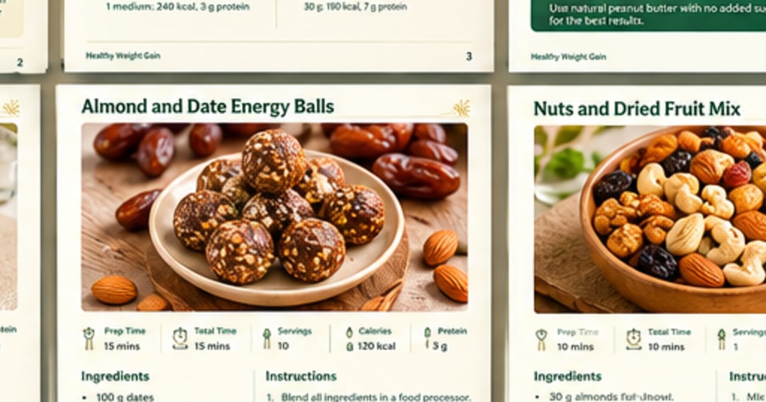 πΏ Healthy Weight Gain | Recipes & Meal Plan πͺ, image 3