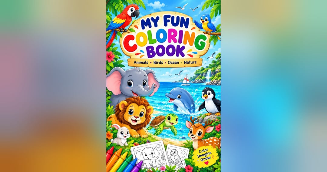 kids drawing learn book