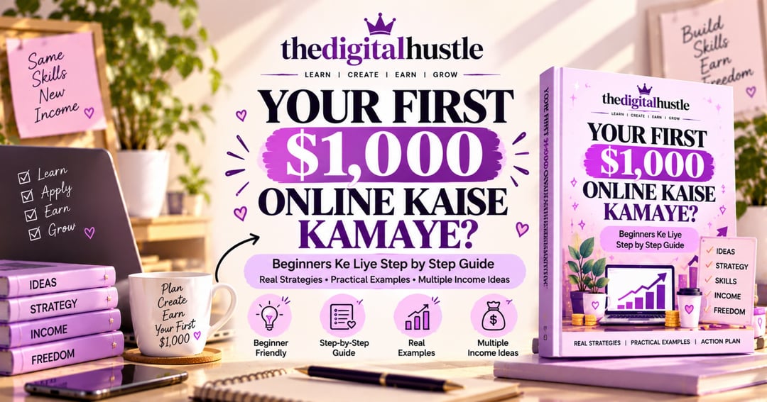 Your First $1,000 Online