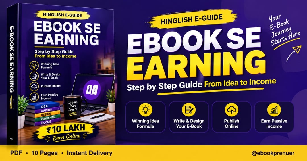 The Ebook Money Machine: Idea se Income tak