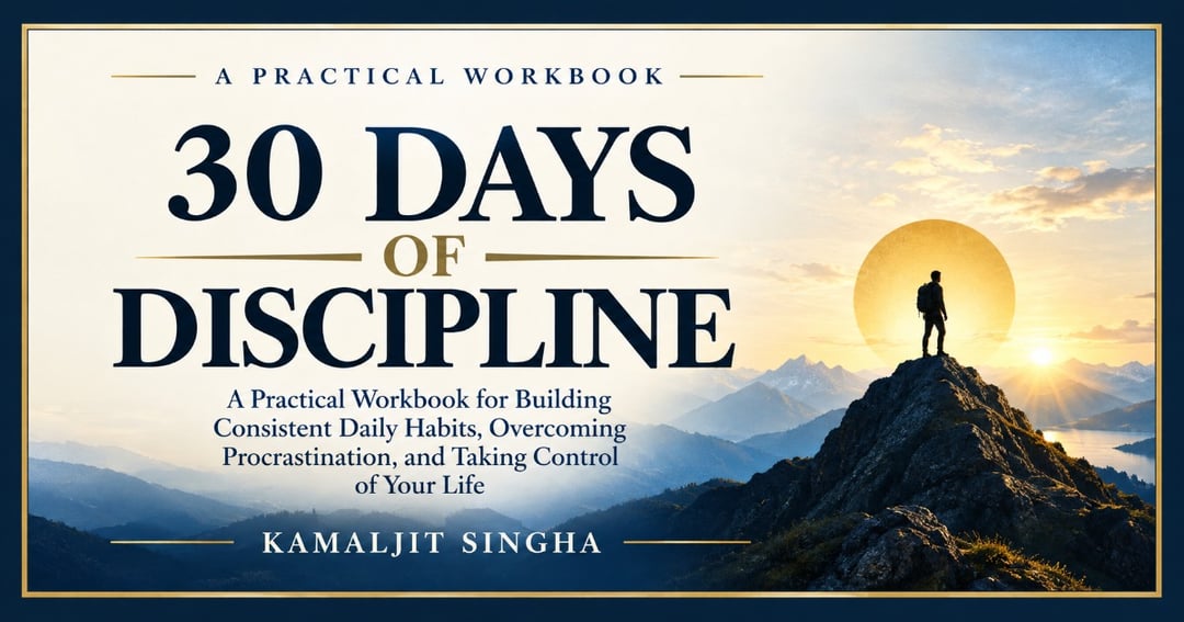 30 Days of Discipline: The Ultimate Habit-Building Workbook