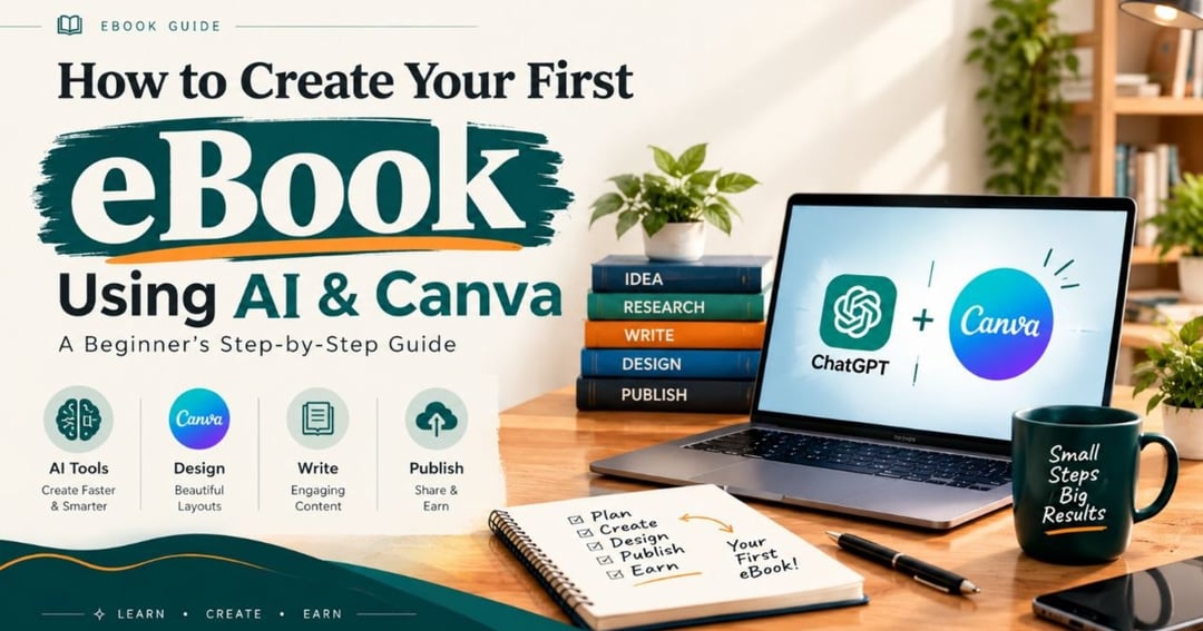 Your First eBook with AI & Canva