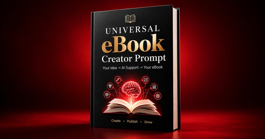 📚 Universal eBook Creator Prompt ✨