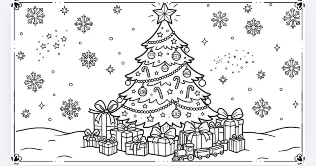 KIDSMAS COLORING BOOK, image 2