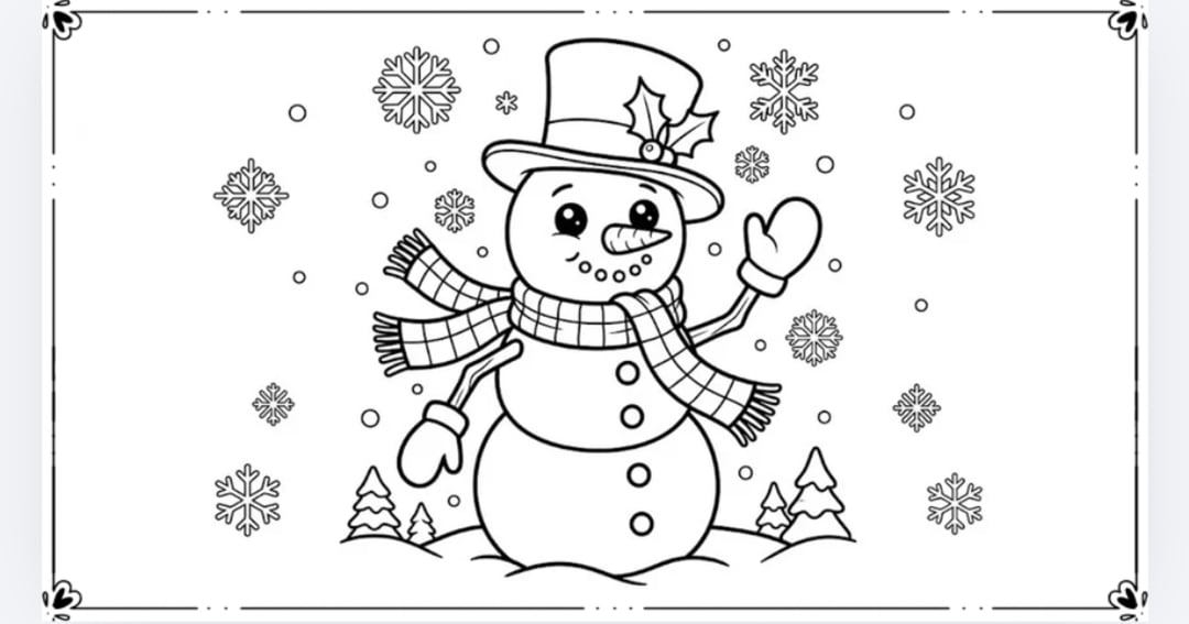 KIDSMAS COLORING BOOK, image 3