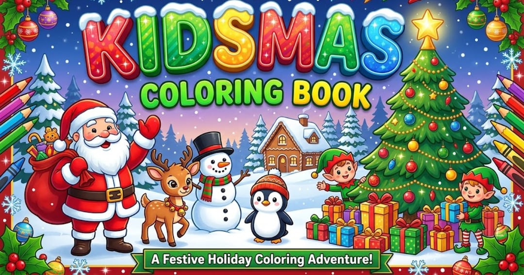 KIDSMAS COLORING BOOK