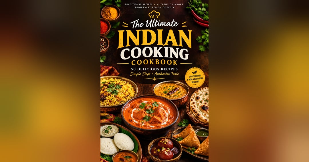 The Ultimate Indian Cooking Cookbook: 50 Delicious Recipes from India ๐ฎ๐ณ๐