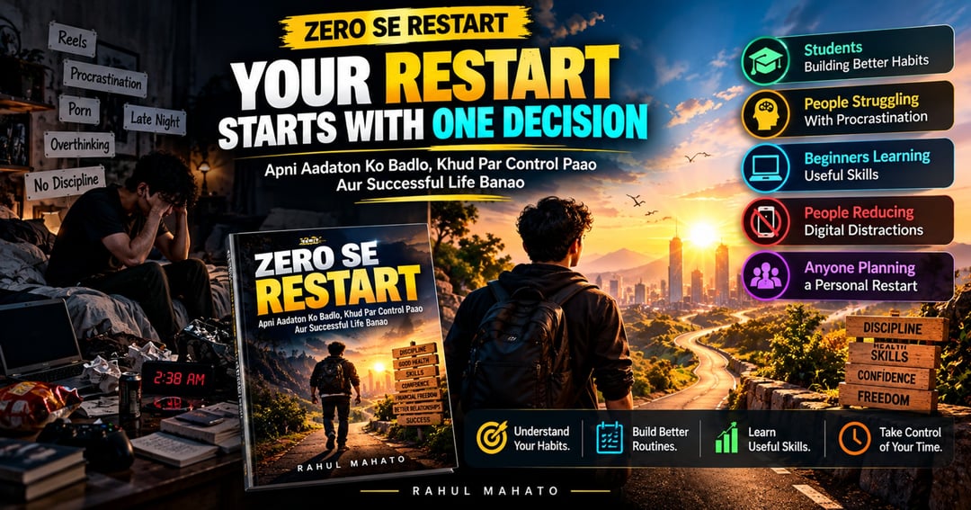 ZERO SE RESTART: Build Discipline, Break Bad Habits & Take Control of Your Life | 90-Day Self-Improvement Guide (Hinglish), image 5